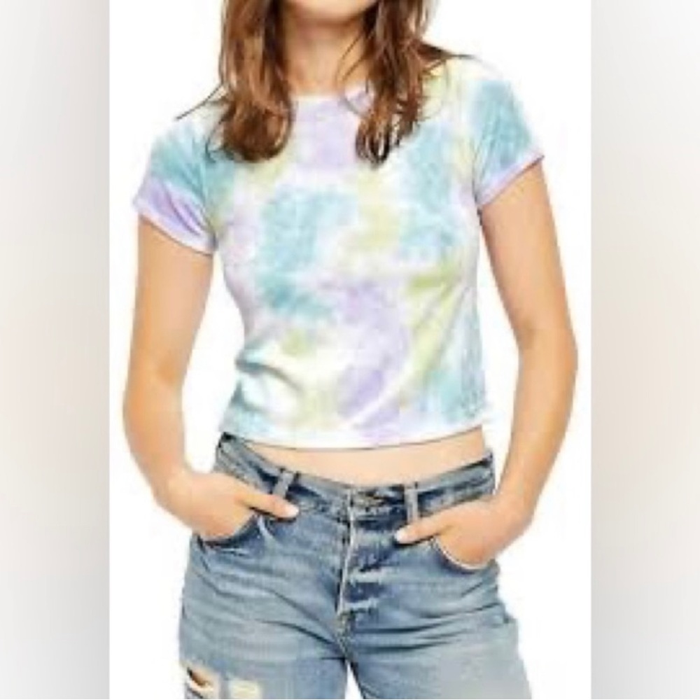 Free People Large Bright Eyes Velvet Top Cloud Combo